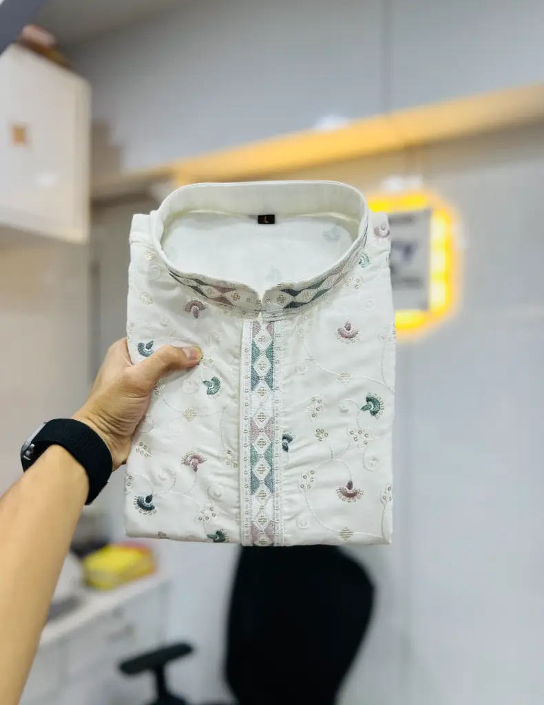 White Decent Kurta