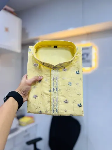 Lemon Decent Kurta