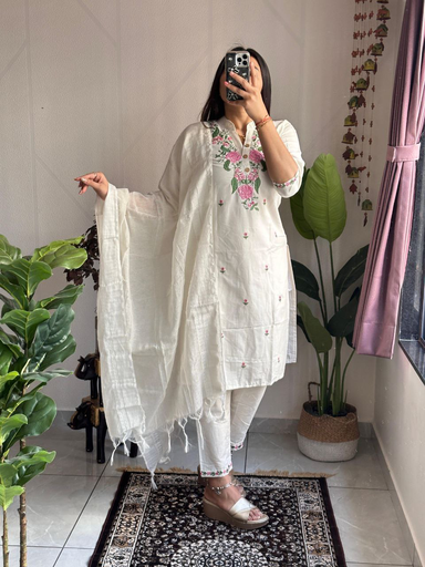 White Classy Kurti