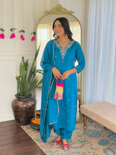Blue Classy Kurti